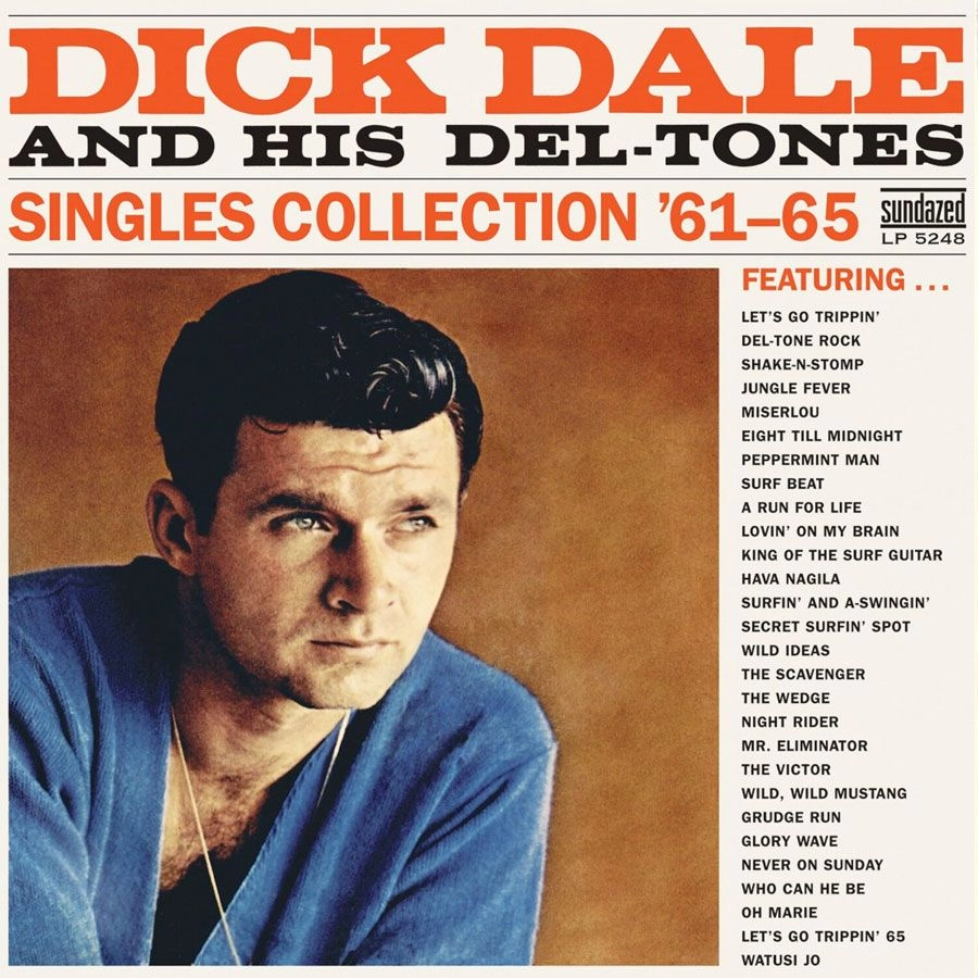 DICK DALE & DEL-TONES / SINGLES COLLECTION '61-65 (ORANGE VINYL)