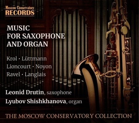 LEONID DRUTIN / レオニード・ドルーティン / MUSIC FOR SAXOPHONE&ORGAN