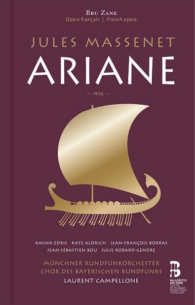 LAURENT CAMPELLONE / ローラン・カンペローネ / MASSENET:ARIANE (3CD+BK)