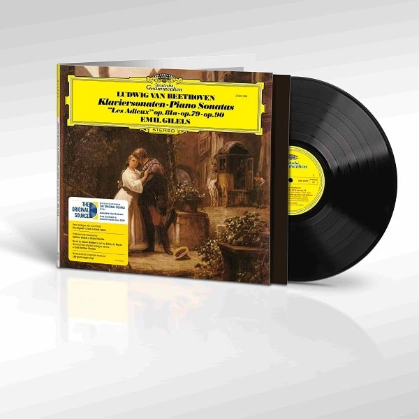 EMIL GILELS / エミール・ギレリス / BEETHOVEN:PIANO SONATAS NOS.25-27 (LP)