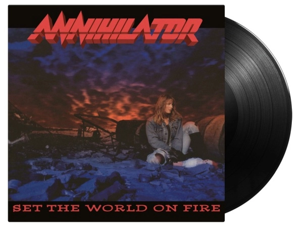 ANNIHILATOR / アナイアレイター / SET THE WORLD ON FIRE<BLACK VINYL>