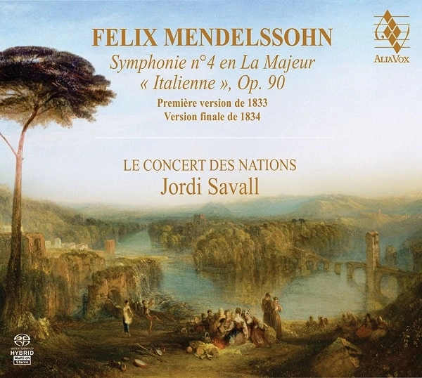 JORDI SAVALL / ジョルディ・サヴァール / MENDELSSOHN:SYMPHONY NO.4