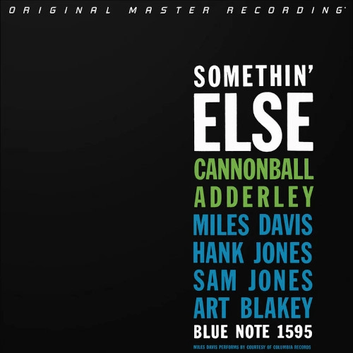 CANNONBALL ADDERLEY / キャノンボール・アダレイ / Somethin' Else(Numbered Hybrid Stereo SACD)