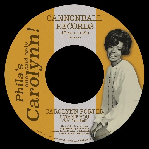 CAROLYNN PORTER / I WANT YOU