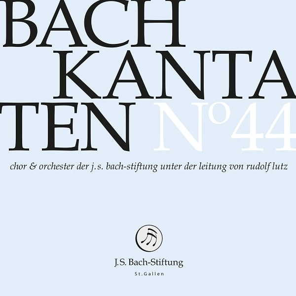 RUDOLF LUTZ / ルドルフ・ルッツ / BACH:KANTATEN N0.44