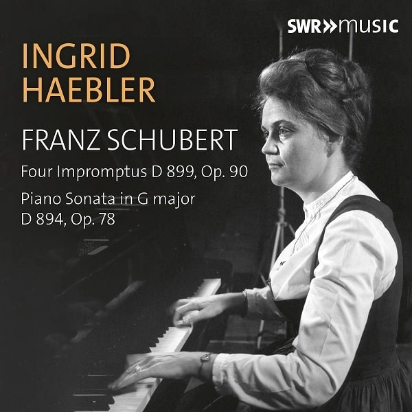 INGRID HAEBLER / イングリット・ヘブラー / SCHUBERT:FOUR IMPROMPTUS/SONATA (CD-R)