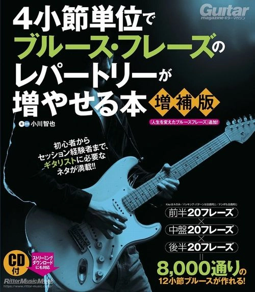 Rittor Music Mook / リットーミュージック・ムック / 4小節単位でブルース・フレーズのレパートリーが増やせる本