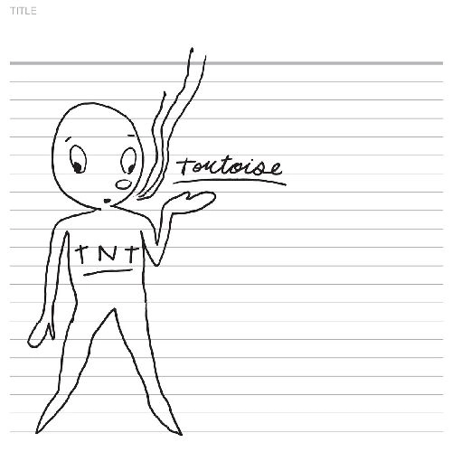 TORTOISE / トータス / TNT (LIMITED EDITION 2023 REISSUE / CLEAR WITH BLACK AND BLUE DOUBLELP)