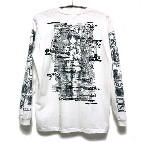 messa(JPN/APPAREL) / L / 【SERIAL EXPERIMENTS LAIN X MESSA STORE】PSYCHE ロングスリーブTシャツ-WHITE-