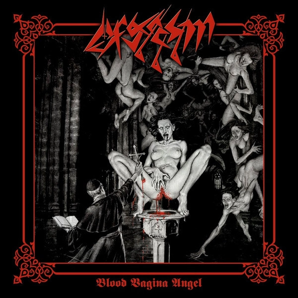 ORGASM 666 / BLOOD VAGINA ANGEL<RED SPLATTER VINYL>