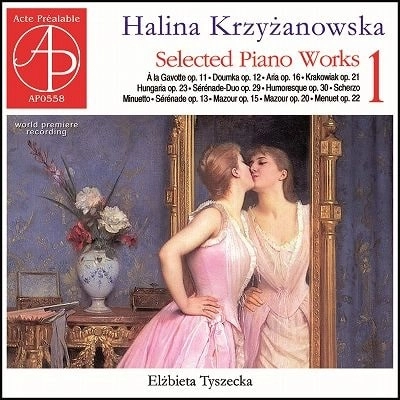 ELZBIETA TYSZECKA / エルジュビェタ・ティシェツカ / KRZYZANOWSKA:SELECTED PIANO WORKS 1