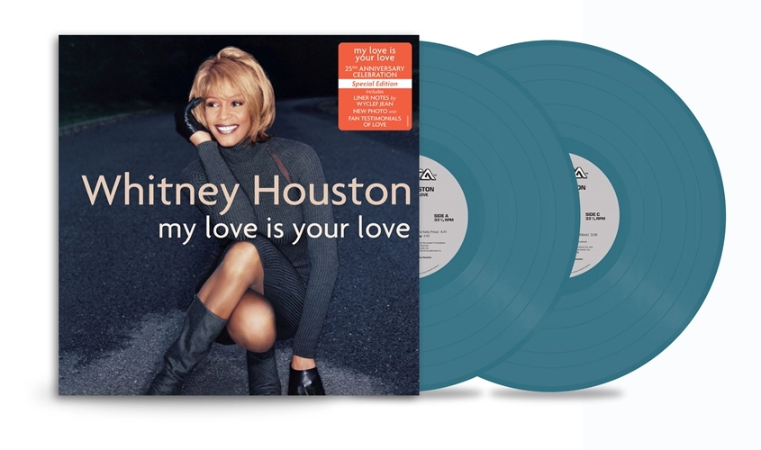 WHITNEY HOUSTON / ホイットニー・ヒューストン / MY LOVE IS YOUR LOVE "2LP" (TEAL BLUE VINYL)
