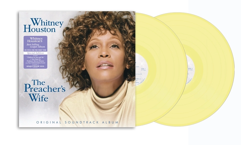 WHITNEY HOUSTON / ホイットニー・ヒューストン / PREACHER'S WIFE "2LP" (ORIGINAL SOUNDTRACK / YELLOW VINYL)