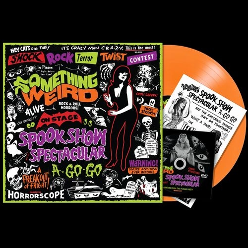 V.A. (SOMETHING WEIRD) / SOMETHING WEIRD SPOOK SHOW SPECTACULAR A-GO-GO (ORANGE LP+DVD)