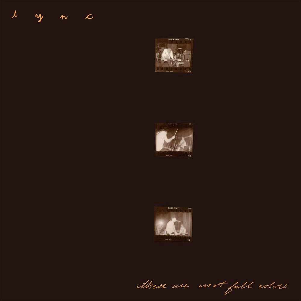 LYNC / THESE ARE NOT FALL COLORS (2XLP - COLOR-IN-COLOR)