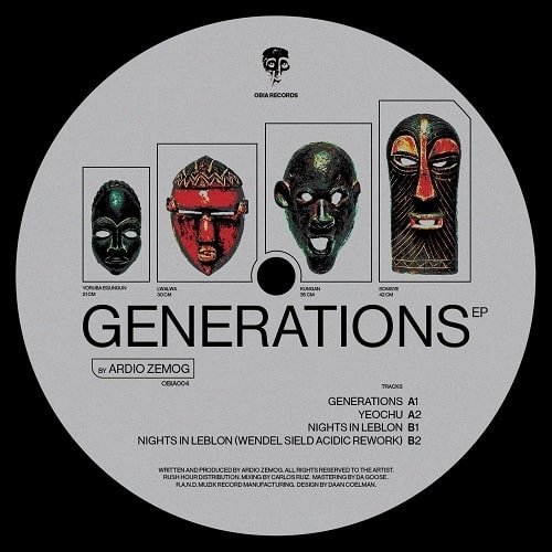 ARDIO ZEMOG / アルディオ・ゼモッグ / GENERATIONS EP