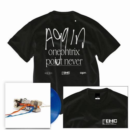 ONEOHTRIX POINT NEVER / ワンオートリックス・ポイント・ネヴァー / (L) AGAIN LP+T-SHIRTS / AGAIN (日本語帯付き)＋Tシャツ (L)
