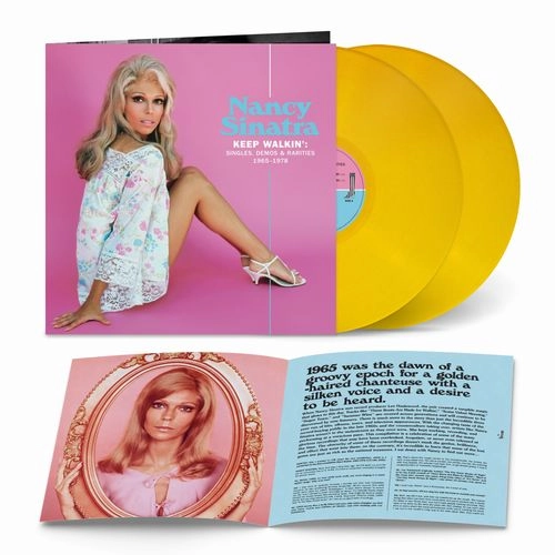 NANCY SINATRA / ナンシー・シナトラ / KEEP WALKIN': SINGLES, DEMOS & RARITIES 1965-1978 (2LP YELLOW) / KEEP WALKIN': SINGLES, DEMOS & RARITIES 1965-1978