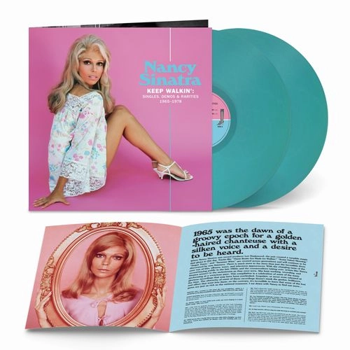 NANCY SINATRA / ナンシー・シナトラ / KEEP WALKIN': SINGLES, DEMOS & RARITIES 1965-1978 / KEEP WALKIN': SINGLES, DEMOS & RARITIES 1965-1978 (2LP BLUE)