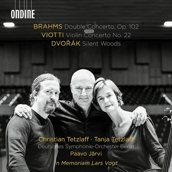 CHRISTIAN TETZLAFF / クリスティアン・テツラフ / BRAHMS:DOUBLE CONCERTO/VIOTTI/DVORAK