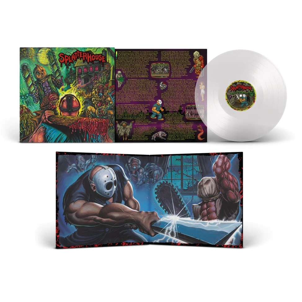GAME MUSIC / (ゲームミュージック) / SPLATTERHOUSE: ORIGINAL VIDEO GAME SOUNDTRACK (LITA EXCLUSIVE CLEAR-WAX/LP)