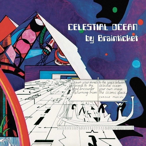 BRAINTICKET / ブレインチケット / CELESTIAL OCEAN: LIMITED BLUE / RED SPLATTER COLOR VINYL