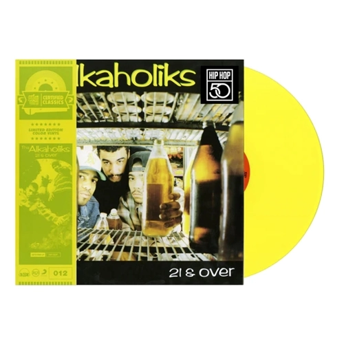 ALKAHOLIKS / 21 & OVER (YELLOW VINYL W/OBI)