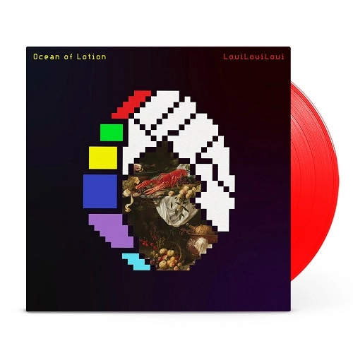 OCEAN OF LOTION / LOUILOUILOUI: LIMITED RED COLOR VINYL