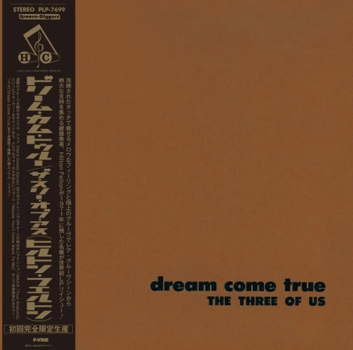 THREE OF US (HILTON FELTON) / スリー・オブ・アス / ドリーム・カム・トゥルー (LP)