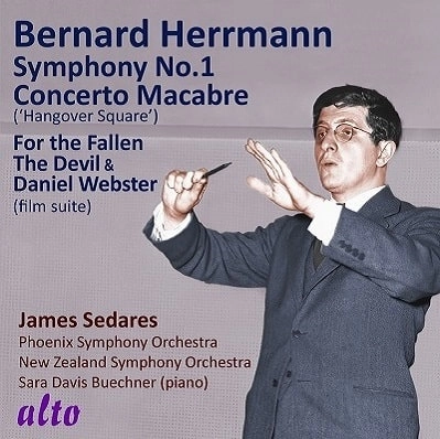 JAMES SEDARES / ジェームズ・セダレス / BERNARD HERRMANN:SYMPHONY NO.1
