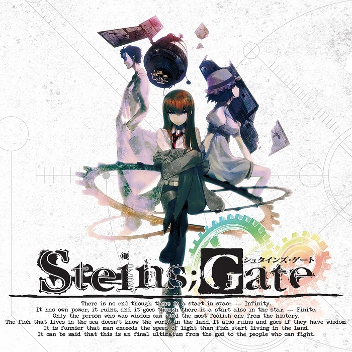 (ANIMATION MUSIC) / (アニメーション音楽) / STEINS;GATE OST (BLACK/WHITE COLOUR (NICKNAMED "LAB MEMBER")-WAX 2LP)