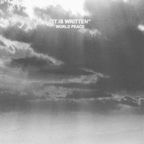 WORLD PEACE (PUNK/US) / IT IS WRITTEN (LP)