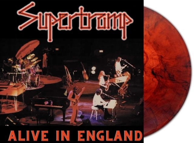 SUPERTRAMP / スーパートランプ / ALIVE IN ENGLAND (RED MARBLE VINYL)