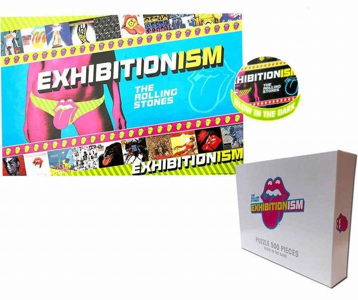ROLLING STONES / ローリング・ストーンズ / ROLLING STONES EXHIBITIONISM GLOW IN THE DARK 500 PIECE JIGSAW PUZZLE