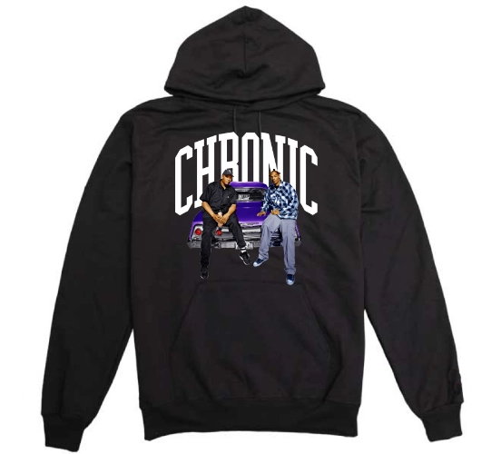 DR. DRE / ドクター・ドレー / STILLAS "CHRONIC" P/O HOODIE (BLACK M)