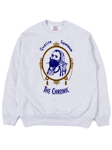 DR. DRE / ドクター・ドレー / STILLAS "THE CHRONIC"CREWNECK SHIRT (ASH GREY M)