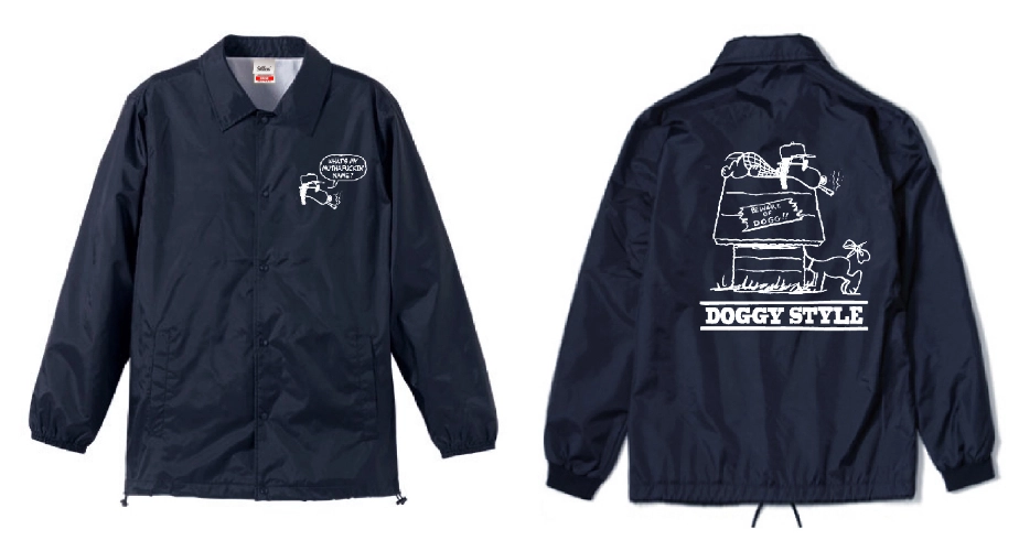 SNOOP DOGG (SNOOP DOGGY DOG) / スヌープ・ドッグ / STILLAS "WHAT'S MY NAME"COACH JACKET (NAVY M)