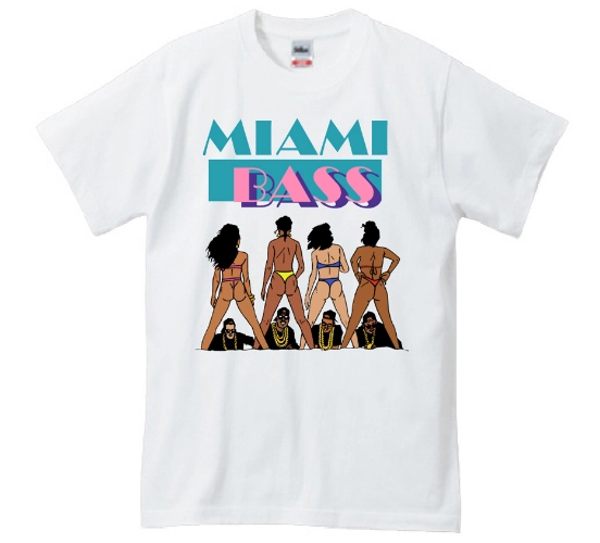 2 LIVE CREW / STILLAS "MIAMI BASS2" T-SHIRT (WHITE M)