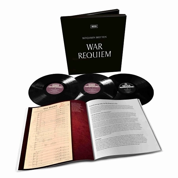 BENJAMIN BRITTEN / ベンジャミン・ブリテン / BRITTEN:WAR REQUIEM (3LP)