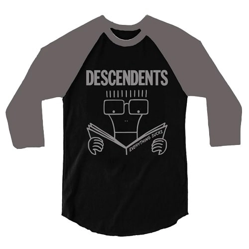 DESCENDENTS / ディセンデンツ / L/EVERYTHING SUCKS RAGLAN SHIRT