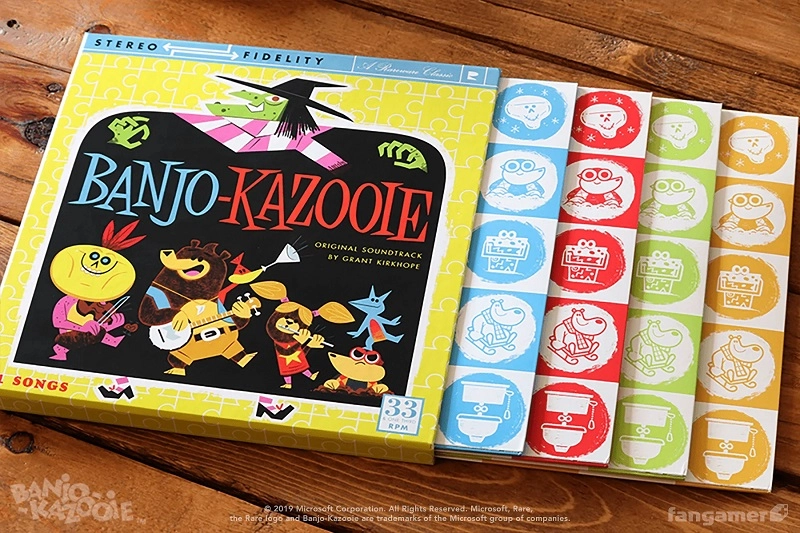 GAME MUSIC / (ゲームミュージック) / BANJO-KAZOOIE VINYL SOUNDTRACK BOX SET (4LP)