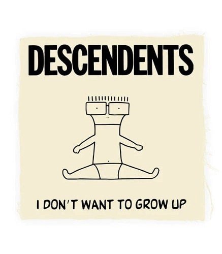 DESCENDENTS / ディセンデンツ / I DON'T WANT TO GROW UP BACK PATCH