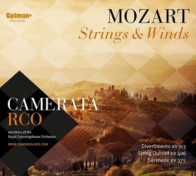 CAMERATA RCO / カメラータRCO / MOZART:DIVERTIMENTO/SERENADE/STRING QUINTET