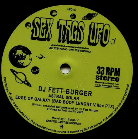DJ FETT BURGER / ASTRAL SOLAR, EDGE OF GALAXY, PLANETARY EXPLORATION