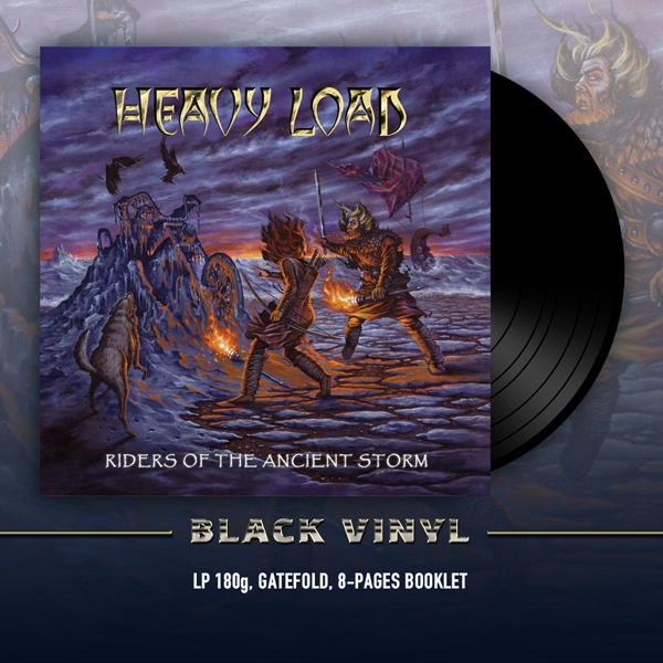 HEAVY LOAD (METAL) / ヘヴィー・ロード / RIDERS OF THE ANCIENT STORM (BLACK VINYL)