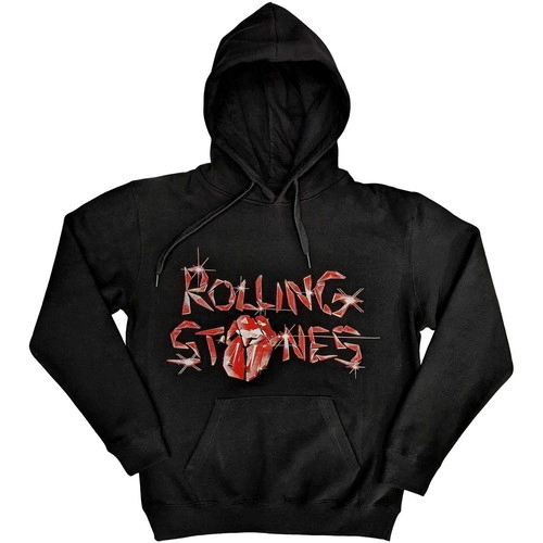 ROLLING STONES / ローリング・ストーンズ / HACKNEY DIAMONDS GLASS LOGO_UNI_BL_HOOD:2XL