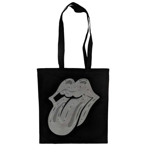 ROLLING STONES / ローリング・ストーンズ / HACKNEY DIAMONDS HOLO TONGUE_BL_TOTE BAG