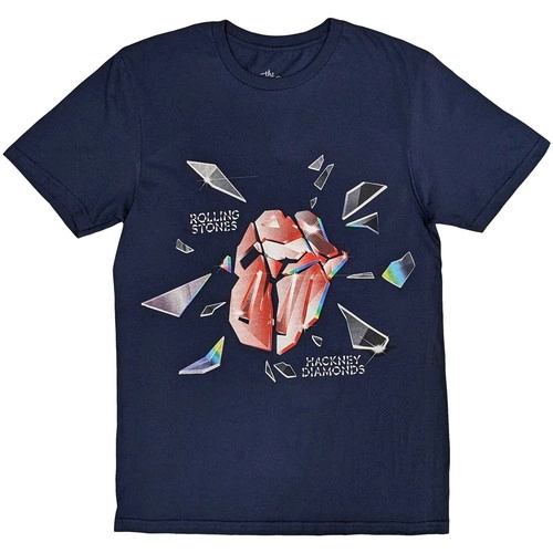 ROLLING STONES / ローリング・ストーンズ / HACKNEY DIAMONDS EXPLOSION_UNI_NAVY_TS: M