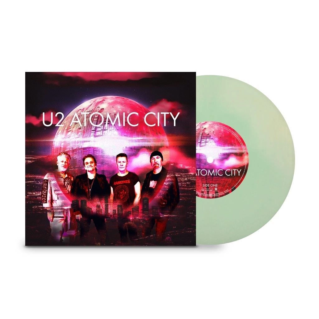 U2 / ATOMIC CITY (PHOTOLUMINESCENT TRANSPARENT 7" VINYL LIMITED EDITION)