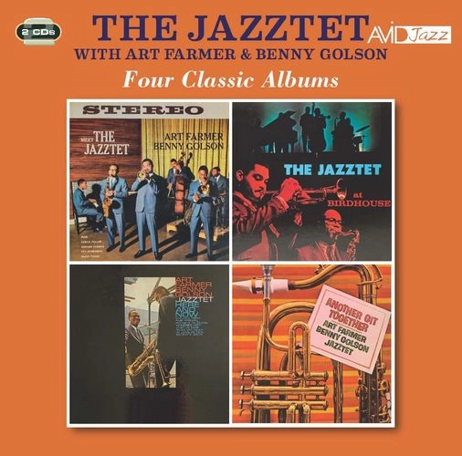 JAZZTET(ART FARMER & BENNY GOLSON) / ザ・ジャズテット(アート・ファーマー&ベニー・ゴルソン) / FOUR CLASSIC ALBUMS (MEET THE JAZZTET / AT BIRDHOUSE / HERE AND NOW / ANOTHER GIT TOGETHER)